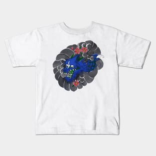 Irezumi tattoo style Kids T-Shirt